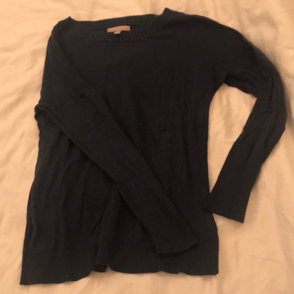 Navy Crew Banana Republic Sweater - Picture 2 of 3